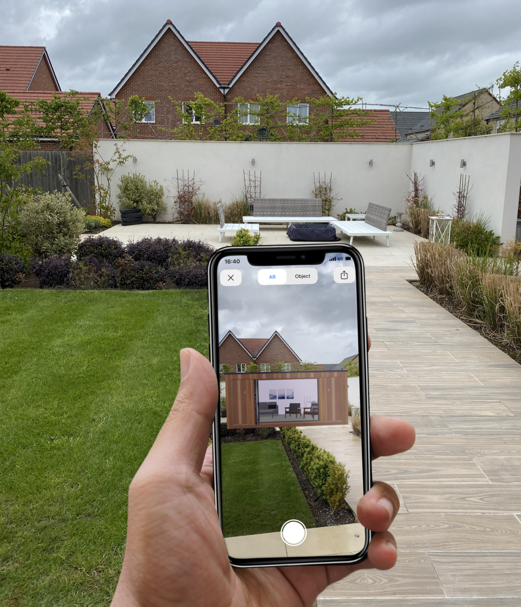 Virtal showroom garden room