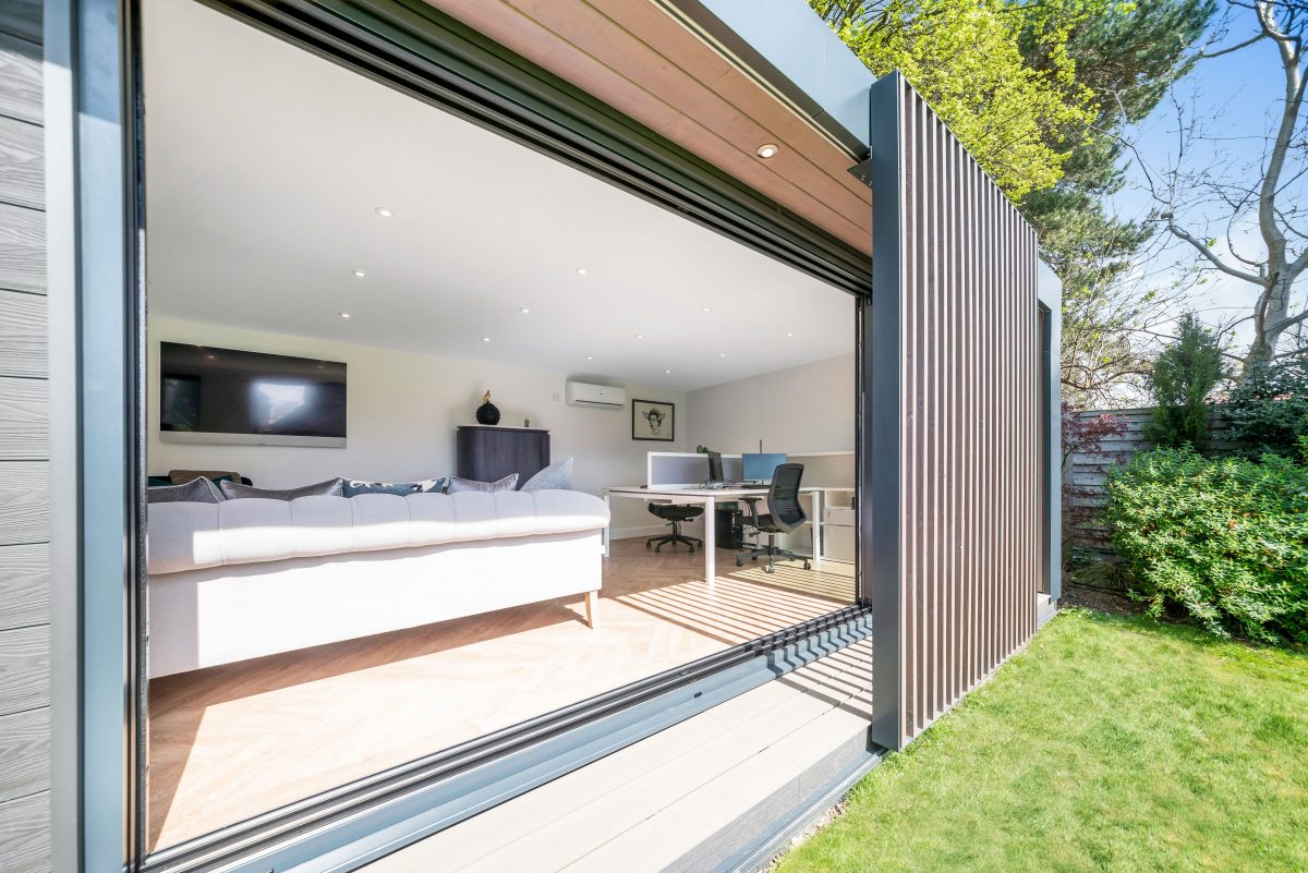 Contemporary Garden Room Hertfordshire Hawksbeck