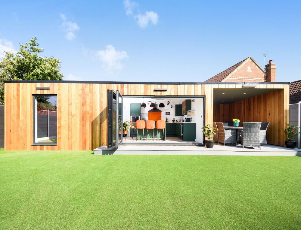 Contemporary Garden Room Hertfordshire Hawksbeck