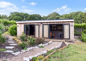 garden room with 2 offices