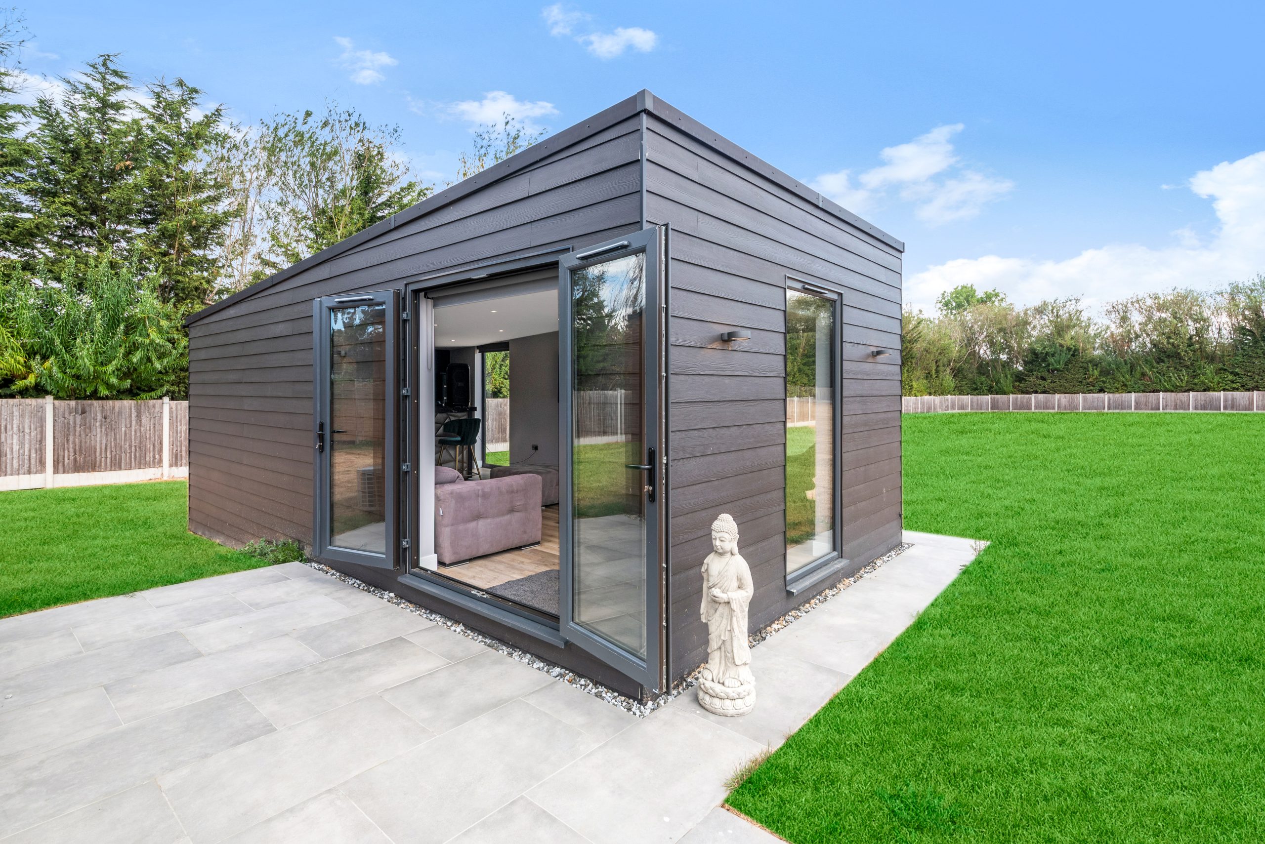 Bespoke Garden Room DJ Studio & Entertaining Space Abridge, Essex